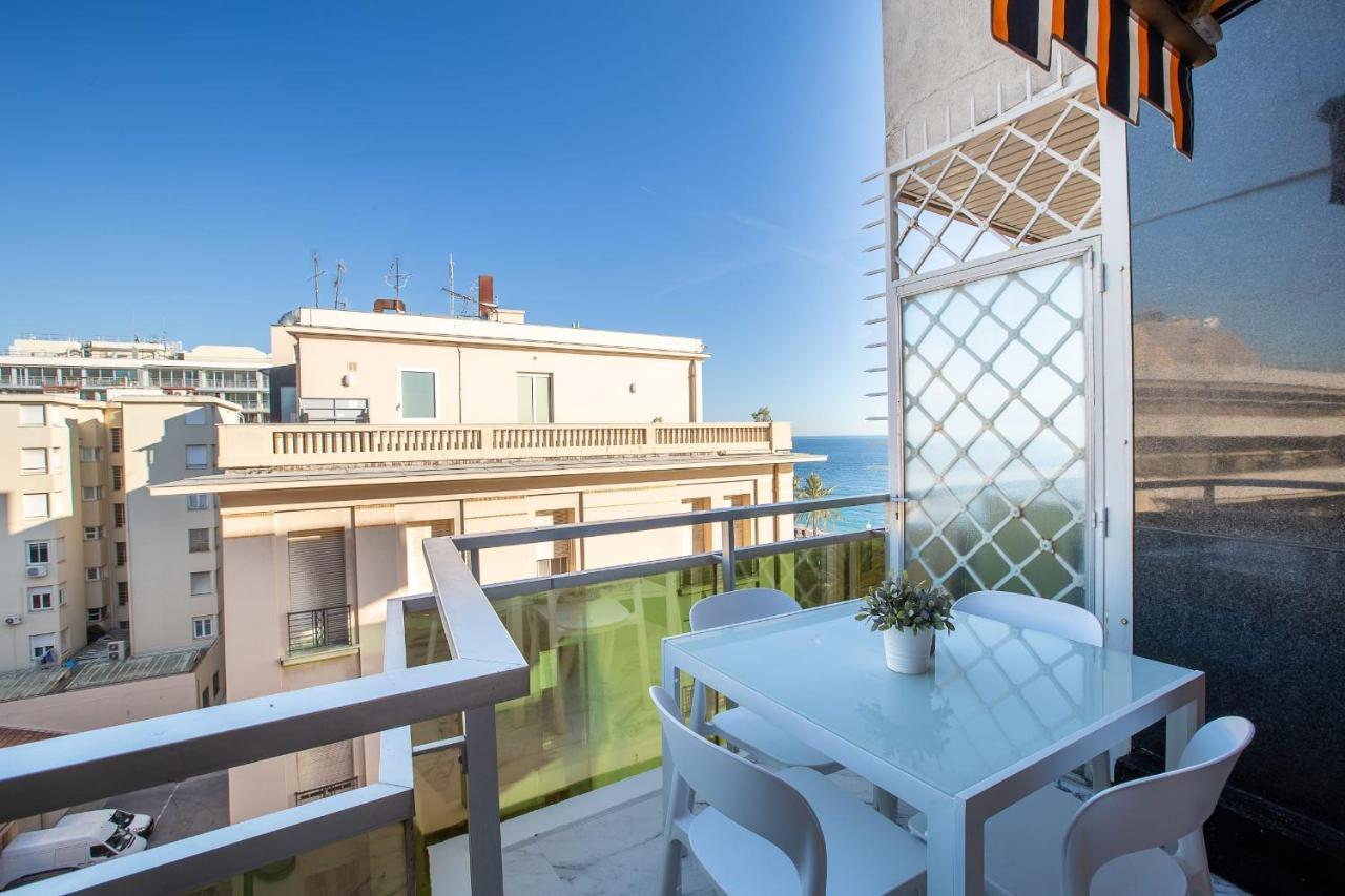 Royal Promenade Pool Terrace With Sea View Apartment Nisa Exterior foto
